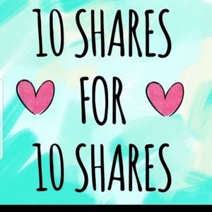 If you share my stuff I will share yours